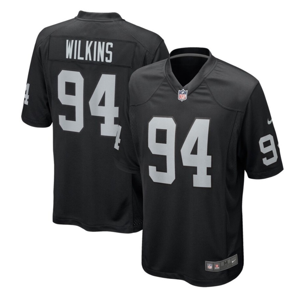 Men's XL Wilkins #94 Las Vegas Raiders Nike NFL Jersey‎
